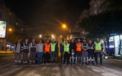 100. Yıl Bulvarı’nda asfalt çalışmasının ilk etabı tamamlandı
