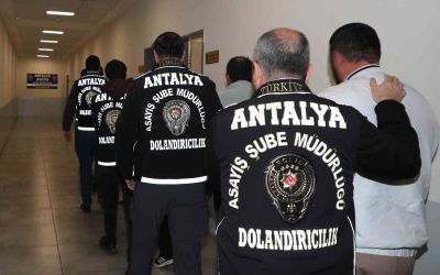 Antalya’da milyonluk dolandırıcılık operasyonu
