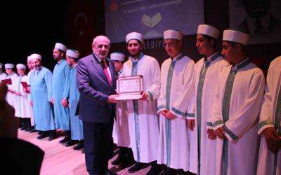 Antalya’da 27 hafız için icazet töreni

