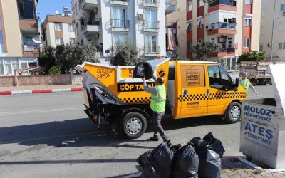 Kepez’den 2025’te, 248 bin 403 ton çöp toplandı
