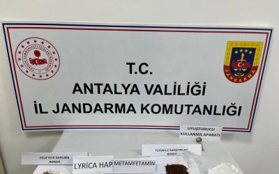 İbradı’da uyuşturucu operasyonu
