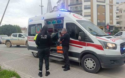 Manavgat’ta motosiklet devrildi: 1 yaralı
