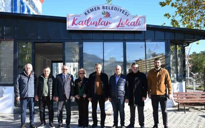 Kemer Belediyesi Kadınlar Lokali açılıyor
