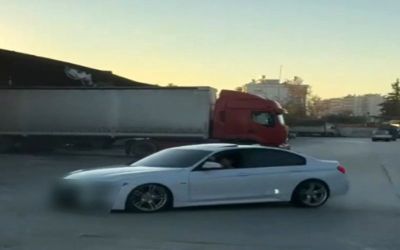 Antalya’da drift yapan sürücüye sosyal medya paylaşımı sonrası ceza
