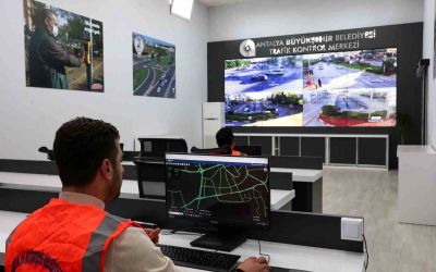 Antalya trafiği 7/24 takip altında
