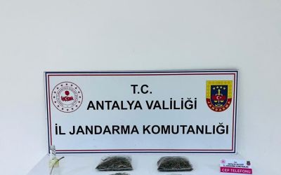 Serik’te uyuşturucu operasyonu
