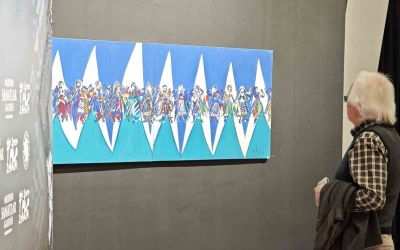 Teke Zeybekleri Resim Sergisi Kepez’de sanatseverlerle buluştu
