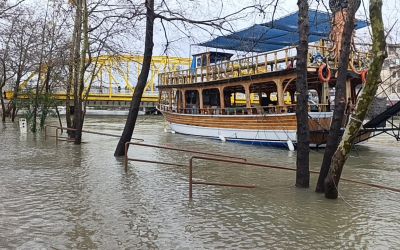 Manavgat ırmağında  yağmur alarmı
