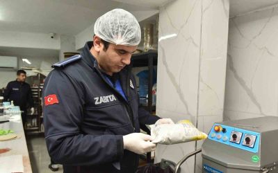 Kepez’de Ramazan öncesi tatlı üretim ve satışı denetimi
