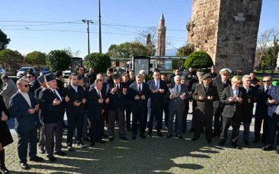 Antalya’nın Kurtuluş Savaşı’nda verdiği ilk sivil şehidi törenle anıldı
