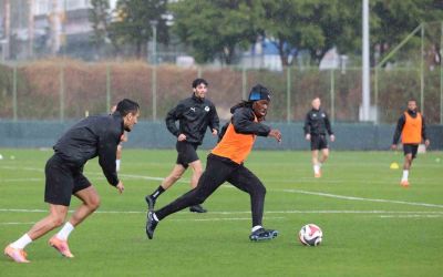 Corendon Alanyaspor, Galatasaray maçı hazırlıklarını sürdürdü