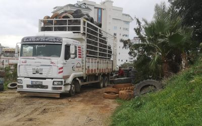 Alanya’da 6 yılda 30 tır atık araç lastiği, geri dönüşümle ekonomiye kazandırıldı
