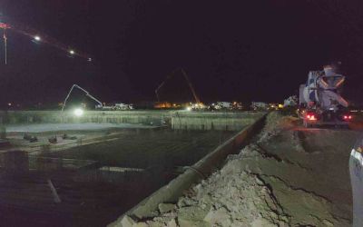 İnşaatta yaklaşık 7 metre yükseklikten düşen işçi yaralandı
