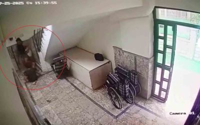 Özel eğitim merkezinin düşmedi dediği otizmli gencin düştüğü anın görüntüleri ortaya çıktı
