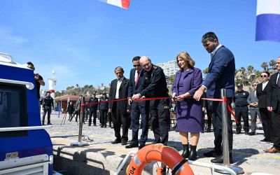 Şehit Veysel Özkayacan’ın adı verilen karakol botu mavi vatanda göreve başladı
