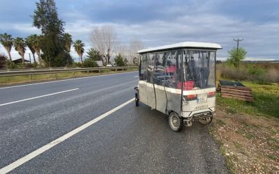 Taşımalı eğitimde servis ihalesine giren olmadı, traktör ve motosikletler okul servisi oldu
