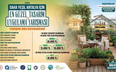 Antalya Büyükşehir Belediyesi’nden 