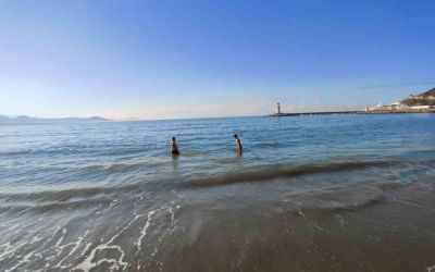 Alanya’da sabahın serinliğinde deniz keyfi
