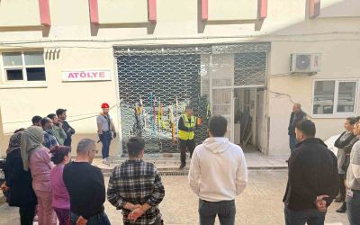 Hastane personeline yüksekte çalışma güvenliği eğitimi
