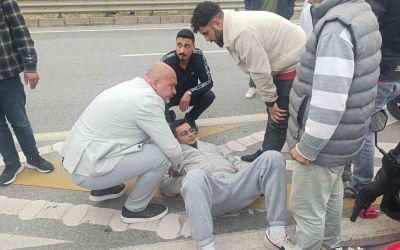 Kazanın ardından şoka girince hastaneye kadar 