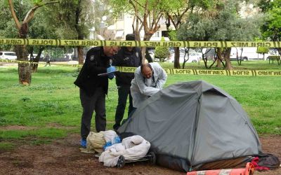 Parka kurduğu çadırda yaşayan adam ölü bulundu
