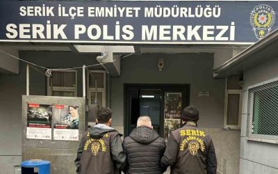 10 yıldır firari olan hükümlü Serik’te yakalandı
