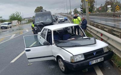Antalya’da intihar teşebbüsü gibi kaza güvenlik kamerasında
