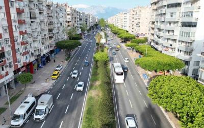 100. Yıl Bulvarı’nda 5. etap asfalt çalışması tamamlandı