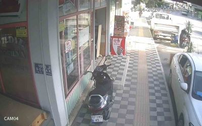Kendi motosikleti gibi çalıp götürmesi saniyeler sürdü
