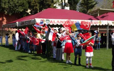 Alanya’da 23 Nisan Çocuk Bayramı coşkuyla kutlandı
