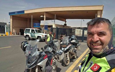 Alanya’dan kutsal topraklara motosikletle 7 bin kilometrelik yolculuk
