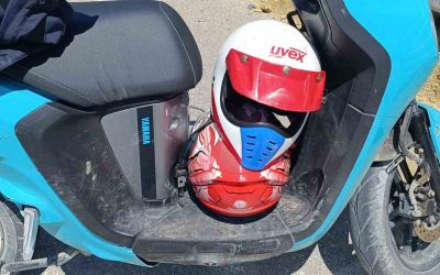 Otomobil ile motorlu bisiklet çarpıştı: 1 yaralı
