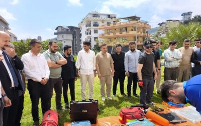 Alanya’da diyanet personeline arama kurtarma eğitimi
