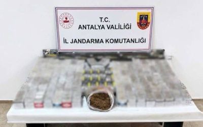 Antalya’da jandarmadan kaçakçılık operasyonu
