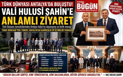 Antalya’da Türk Dünyası Rüzgârı