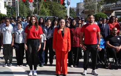 Büyükşehir Belediyesi’nde 19 Mayıs töreni
