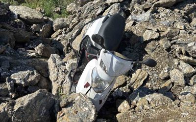 Antalya’da kayalık alanda kaza yapan motosikletin sürücüsü hayatının kaybetti
