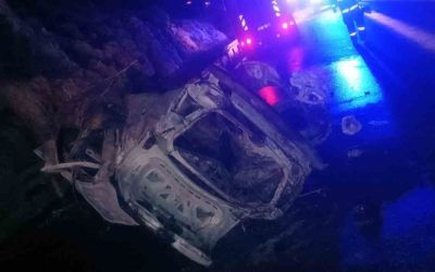 Alanya’da takla atan otomobil alev aldı: 2 ölü, 3 ağır yaralı
