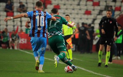 Ziraat Türkiye Kupası: Trabzonspor: 1 - Konyaspor 0 (İlk yarı)
