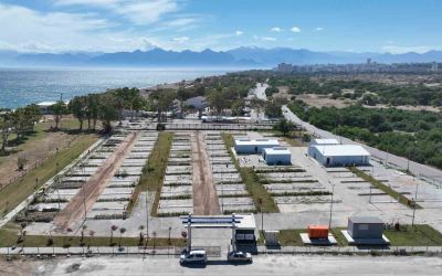 Büyükşehir Belediyesi’nden Lara’ya yeni karavan parkı

