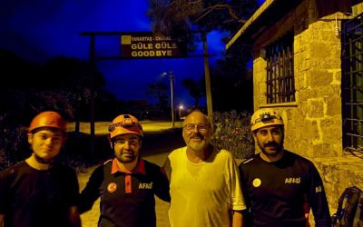 Yürüyüş sırasında yolunu kaybeden turisti AFAD kurtardı
