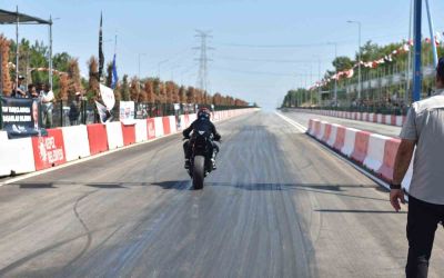 Kepez’de Motodrag heyecanı
