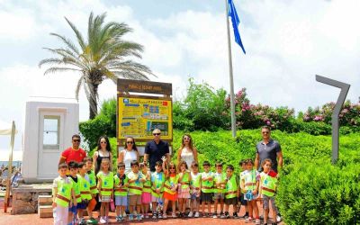 Minik çevreciler Mavi Bayrak’la tanıştı
