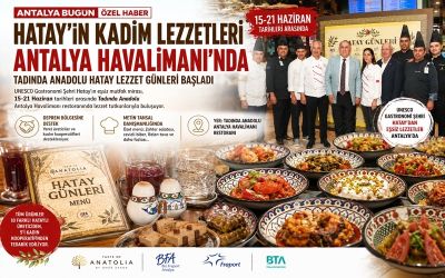 Antalya'da Hatay Rüzgârı