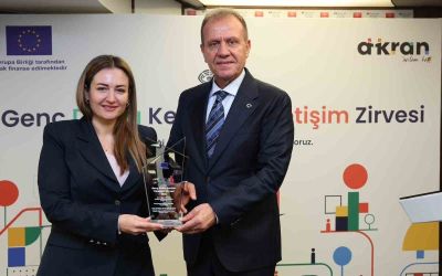 Antalya Büyükşehir’in gençlik odaklı çalışmalarına ödül
