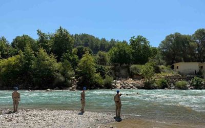 Alara Çayı’nda kaybolan genç için arama çalışmalarında 9. gün
