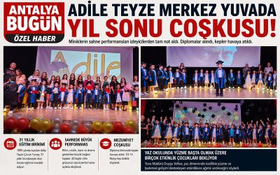 Adile Teyze'de Mezuniyet Coşkusu