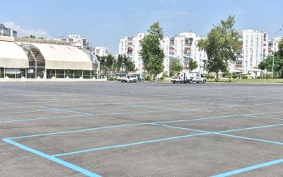 Cumartesi pazarına geçici yer
