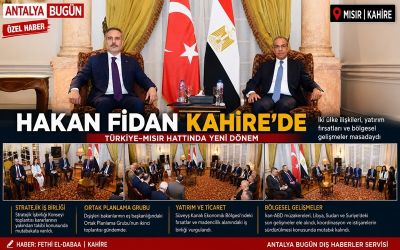 Dışişleri Bakanı Hakan Fidan Kahire'de: Türkiye-Mısır Hattında Yeni Dönem