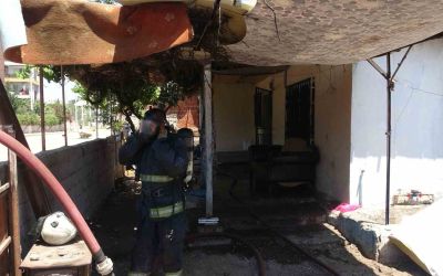 Aynı kişiye ait 2 ayrı evde aynı anlarda çıkan yangında kundaklama şüphesi
